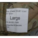 Helmbezug, Cover Combat Helmet, MK7, Typ1, MTP large, neuwertig, NSN 8415-99-551-7329, weiß