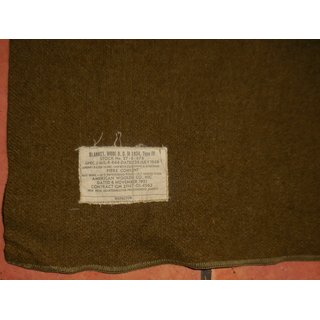 Wolldecke, Blanket Wool, O.D. M-1938