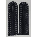 BGS See, sew in Shoulder Boards, new Stabsmeister See, 1951-56, Pair