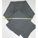 Swedish Wool Scarves, grey, WWII used, Grade 1, grey, yellow