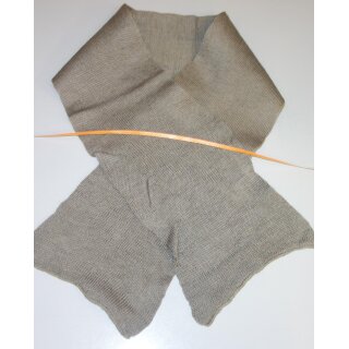 Schweden, Wollschal, grau, WK2 gebraucht, 1. Wahl, Sandfarben, orange