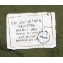 Cap, Insulating, Helmet Liner, olive 7, 1974, new