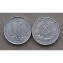 M&uuml;nzen  10 Pfennig der DDR 1983