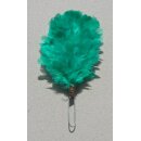 Light green  Feather Hackle Large for Feather Bonnet, NCOs