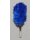 Dunkelblauer Feather Hackle Gro&szlig; f&uuml;r Busby, Mannschaft