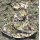 Tent Bag / Hood in Amoeba-Camouflage used, with minor Repairs, blue
