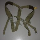 Polish Army wz.84 Field Suspenders Type1, like new, orange