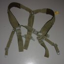 Polish Army wz.84 Field Suspenders Type1, worn, red