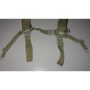 Polish Army wz.84 Field Suspenders Type1, worn, red