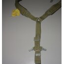 Polish Army wz.84 Field Suspenders Type1, worn, red