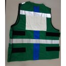Surcoat, Flight Deck RN, Emerald Green with Blue Stripe