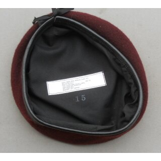 Airborne Troops Beret 7 3/8 - 59cm - L, 1981, unworn, Bancroft