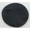Army Beret, Wool, black, General with Flash 7 7/8 - 63cm - XXL