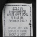 Air Force Beret, Mans Wool, AF Blue 1561 6 1/4 -