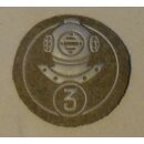 Army Diver 3rd Class Branch Insignia Patch, subdued