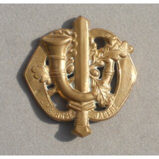 Limburg Light Infantry Regiment  Beret Badge used, damaged Attachment Rings