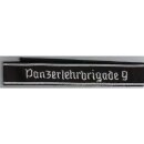 Panzerlehrbrigade 9 &Auml;rmelband Mannschaften, getragen