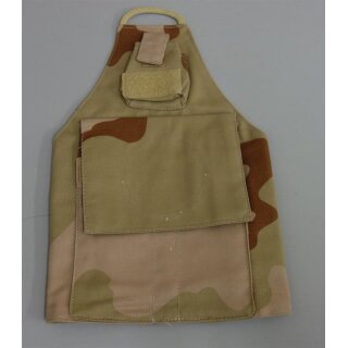 Brassard / Sleeve Office, Woodland DPM Camo worn, very good, round Hook & Loop