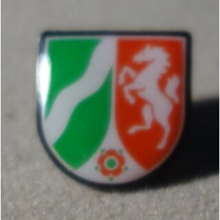 Nordrhein-Westfalen, Abzeichen #2, Clutch Back, ca. 16x17mm