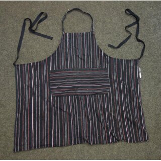 UK Apron, Food Handlers, striped, multicolor, various unworn, original packed