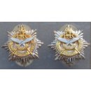 The Queens Own Gurkha Logistic Regiment Collar Badges