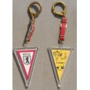 Berlin Tourist Insignia, various No.9, Key Ring, overall...