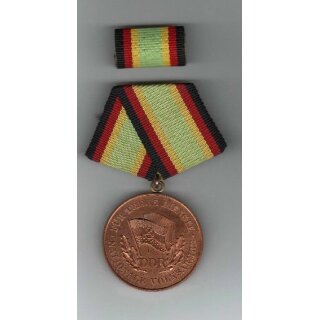 Medaille für treue Dienste in der NVA, bronze 151c, 1960-66