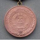 Medaille für treue Dienste in der NVA, bronze 151c, 1960-66