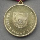 Medaille für treue Pflichterfüllung in der ZV, gold 277c, 1988-90
