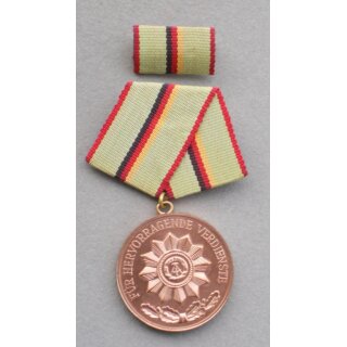 Verdienstmedaille der Organde des MdI, bronze 213c, 1985-89
