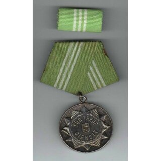 Medaille f&uuml;r treue Dienste des MdI, silber / Stufe II 142b