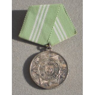 Medaille f&uuml;r treue Dienste des MdI, silber / Stufe II 142d, nur Medaille