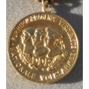 Verdienstmedaille der NVA, gold 145h, 1984-86, nur Medaille