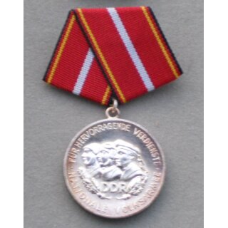 Merit Medal of the NVA, silver