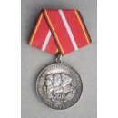 Verdienstmedaille der NVA, silber 146d, Ag 900, nur Medaille
