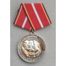 Merit Medal of the NVA, silver 146h, 1984-86, Medal only