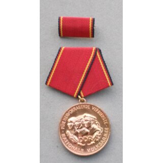 Merit Medal of the NVA, bronze 147h, 1984-86