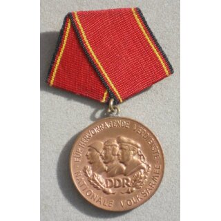 Verdienstmedaille der NVA, bronze 147d, 1960-68, nur Medaille