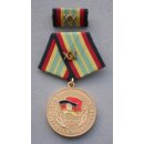 Medal for faithful service in the Armed Forces, XX 148f, 1966-72, non ferrous Metal