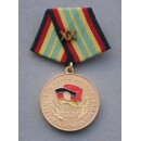 Medal for faithful service in the Armed Forces, XX 148f, 1966-72, non ferrous Metal