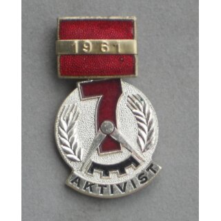 Activist of the Seven Year Plan 1961