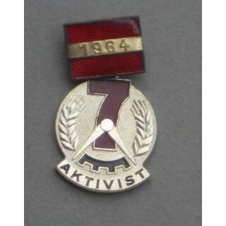 Aktivist des Siebenjahrplans 1964