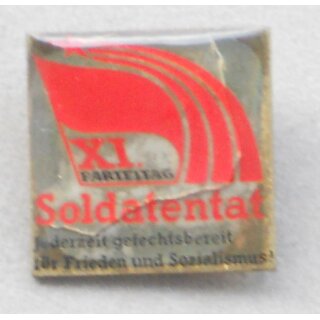 Soldatentat - XI. Parteitag Polyester gerissen