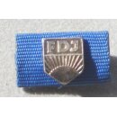 Arthur Becker Medal of the FDJ in silber Ribbon Bar,...