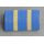 Medal for faithful Service in the German Postal Service, silver Ribbon Bar, with plastic cover, ready to wear
