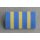 Medal for faithful Service in the German Postal Service, gold short, about 4 cm, for one Ribbon Bar