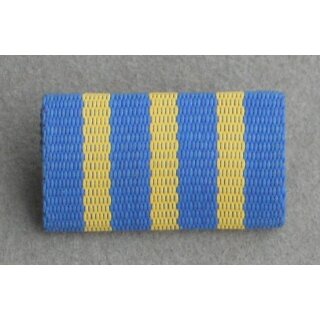 Medal for faithful Service in the German Postal Service, gold Ribbon slide, new Style, printed