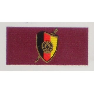 Meritorious Colleague of the State Security long, about 16cm for one fife-sided Plate