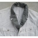 Button In Collar for white Summer Police Tunics Size 13, 91cm, 13-13-13cm, 8cm, light grey