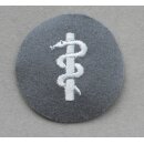 Sanit&auml;tsdienst Laufbahnabzeichen D 5 cm, handgestickt, Paar